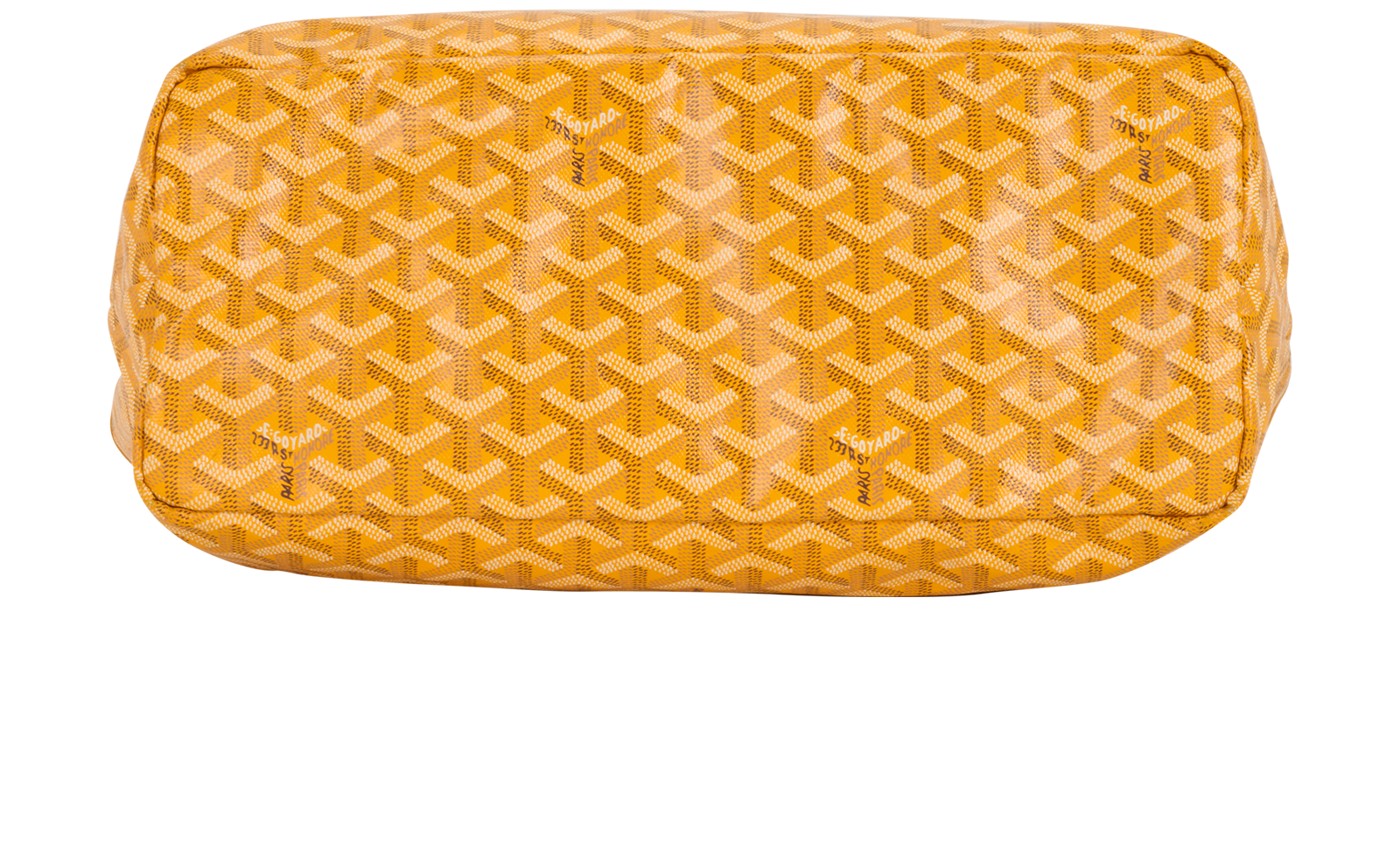 Saint Louis PM, &pound;1,250, Handbags, Yellow, Canvas, Top view